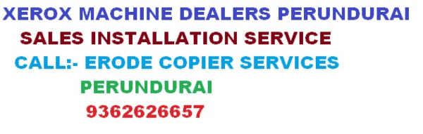 Erode Copier Xerox machine dealers in perundurai